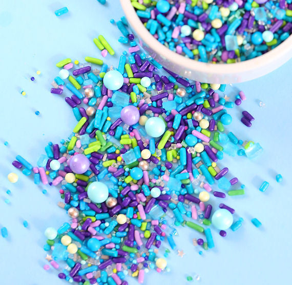 Bulk Sprinklefetti Under the Sea Sprinkle Mix | www.sprinklebeesweet.com