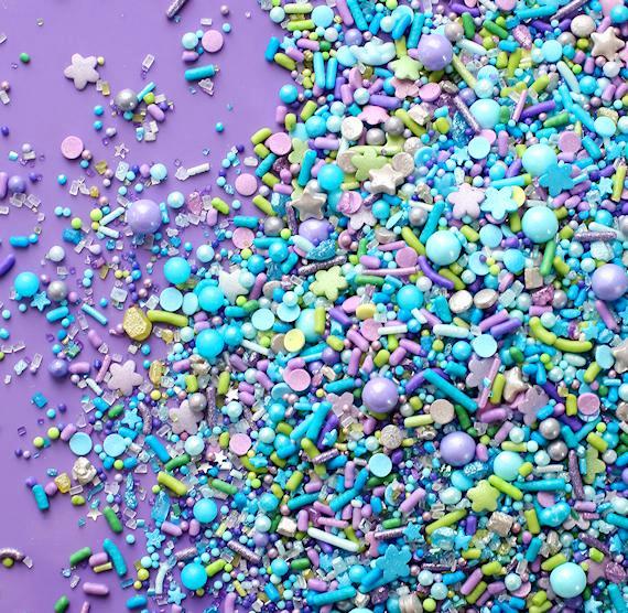 Bulk Sprinklefetti Under the Sea Sprinkle Mix | www.sprinklebeesweet.com