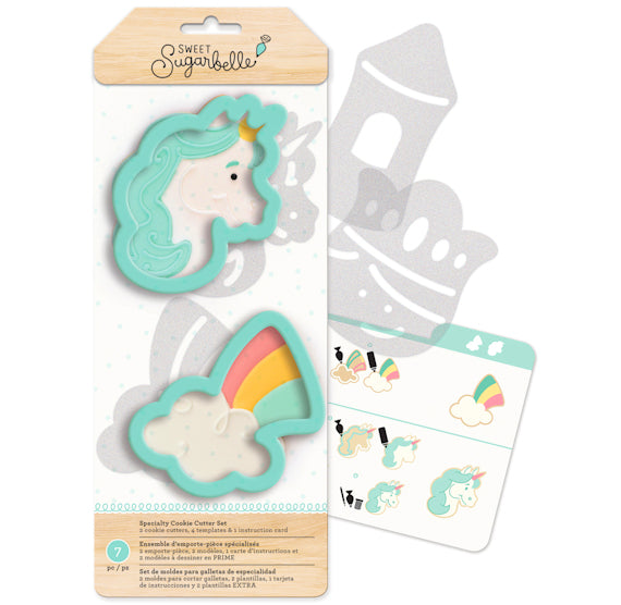 Sweet Sugarbelle Unicorn Cookie Cutters | www.sprinklebeesweet.com