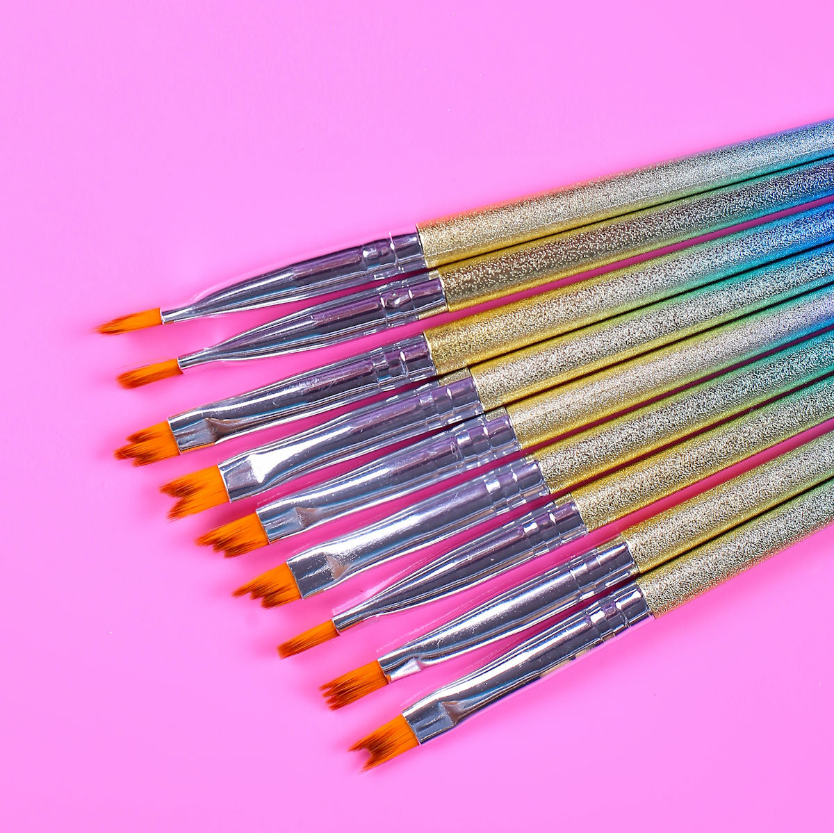Unicorn Gradient Paint Brush Set | www.sprinklebeesweet.com
