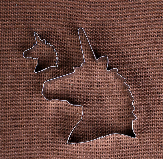 Unicorn Head Cookie Cutters | www.sprinklebeesweet.com
