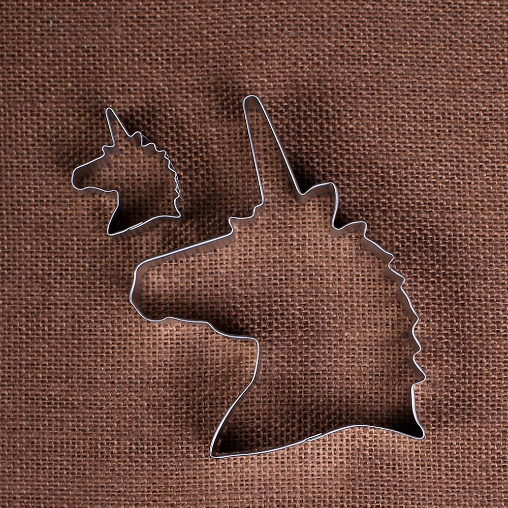 Unicorn Head Cookie Cutters | www.sprinklebeesweet.com