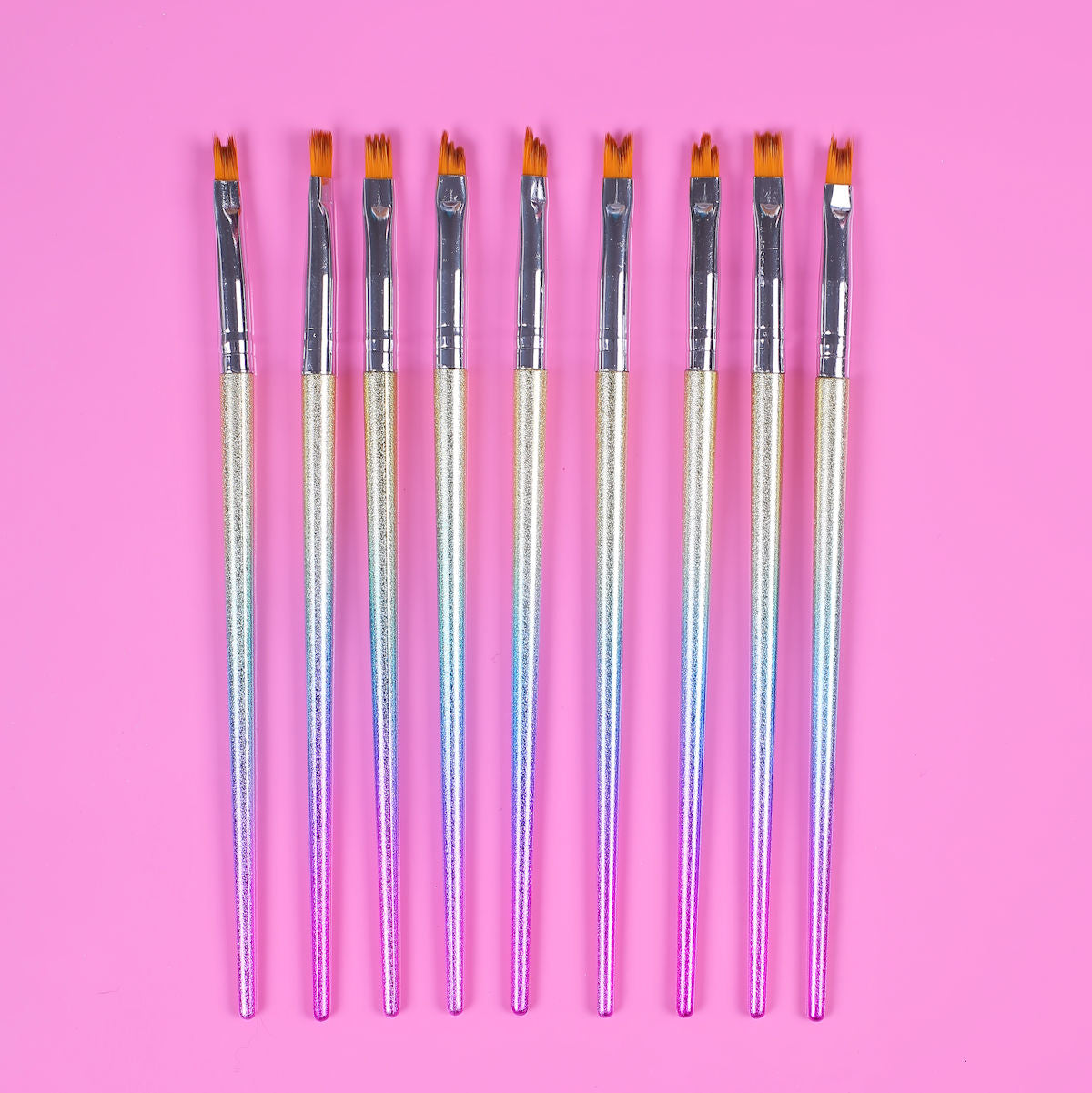 Unicorn Gradient Paint Brush Set | www.sprinklebeesweet.com