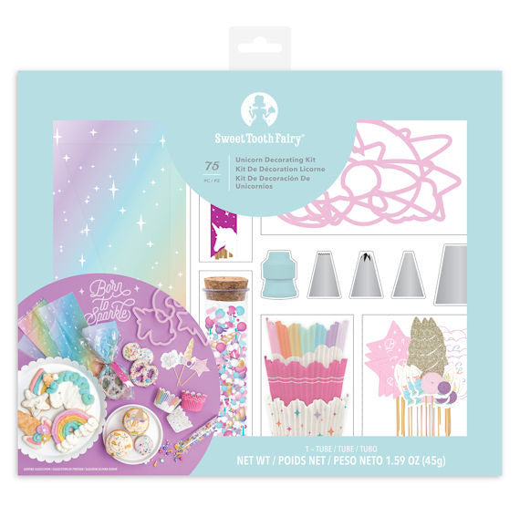 Unicorn Cupcake Baking + Decorating Kit | www.sprinklebeesweet.com