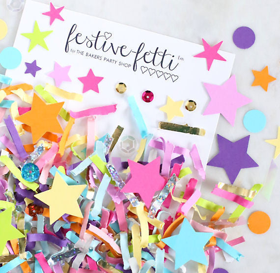Deluxe Festive Fetti Unicorn Party Confetti | www.sprinklebeesweet.com