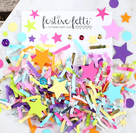 Deluxe Festive Fetti Unicorn Party Confetti | www.sprinklebeesweet.com