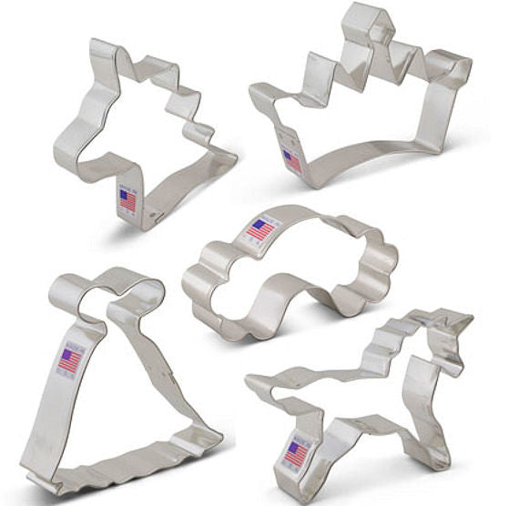 Unicorn Princess Cookie Cutters Set | www.sprinklebeesweet.com