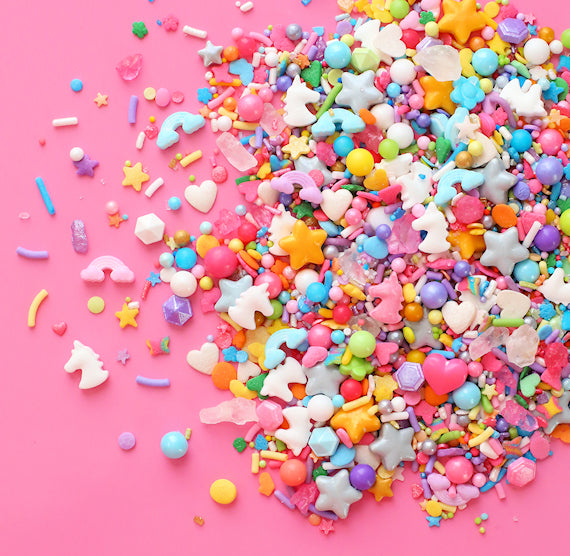 Bulk Sprinklefetti Unicorn Sprinkle Mix | www.sprinklebeesweet.com