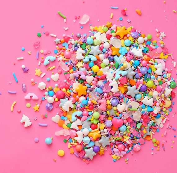 Bulk Sprinklefetti Unicorn Sprinkle Mix | www.sprinklebeesweet.com