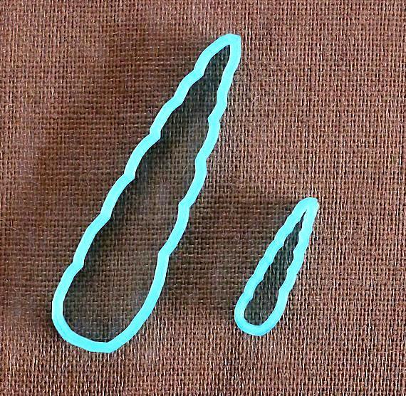 Designer Unicorn Horn Cookie Cutters | www.sprinklebeesweet.com