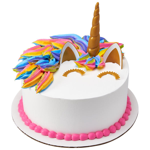 Unicorn Cake Topper Set | www.sprinklebeesweet.com