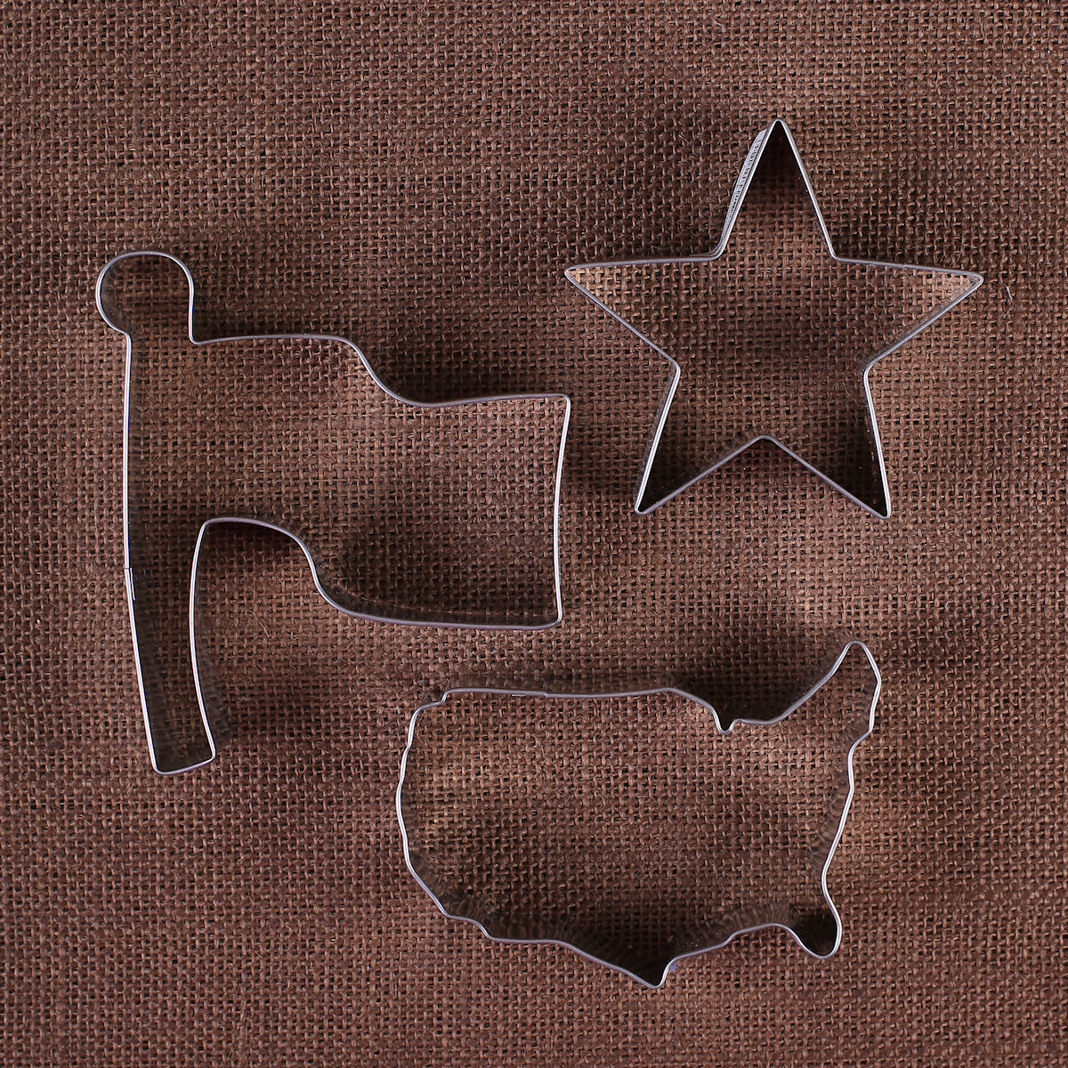 USA Patriotic Cookie Cutter Set | www.sprinklebeesweet.com