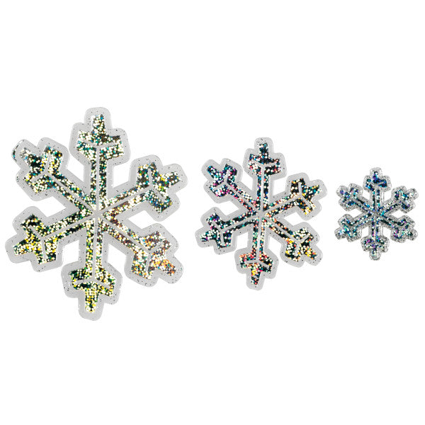 Snowflake Cake Toppers | www.sprinklebeesweet.com