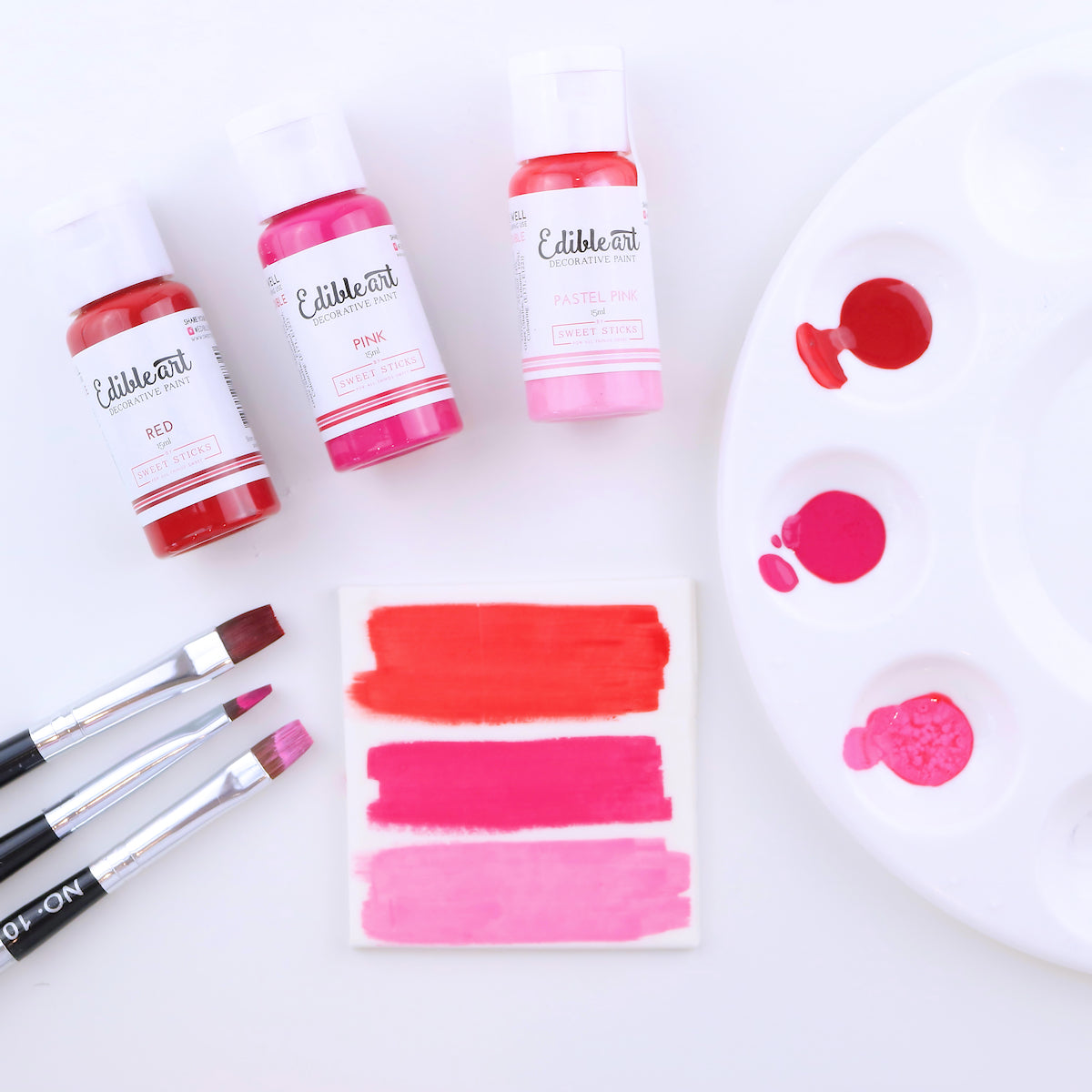 Red Edible Art Paint | www.sprinklebeesweet.com