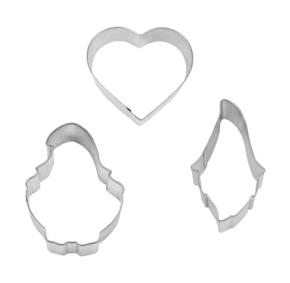 Valentine Cookie Cutter Set of 3: Gnome | www.sprinklebeesweet.com