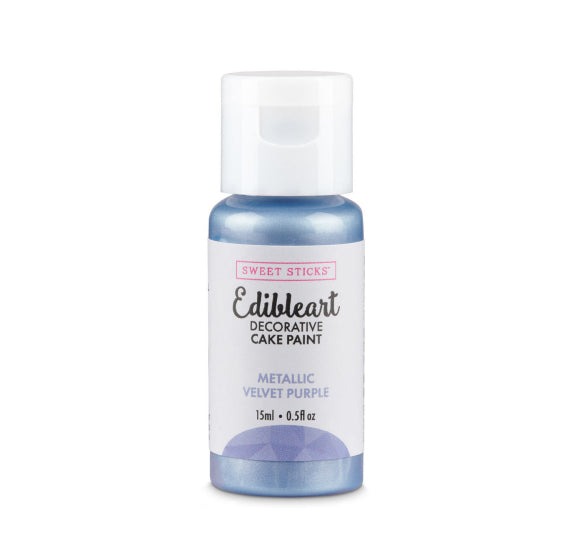 Metallic Velvet Purple Edible Art Paint | www.sprinklebeesweet.com
