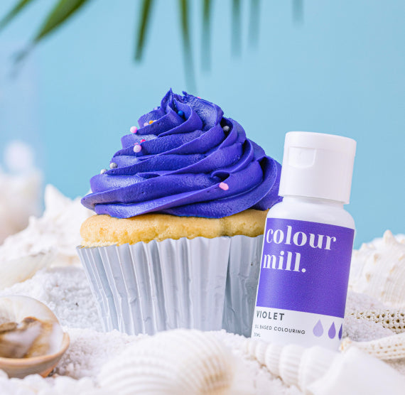 Colour Mill Food Coloring: Violet | www.sprinklebeesweet.com