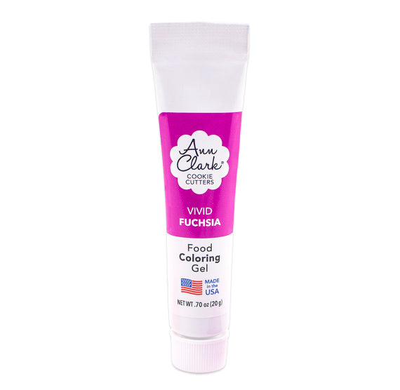 Ann Clark Food Coloring Gel: Vivid Fuchsia | www.sprinklebeesweet.com