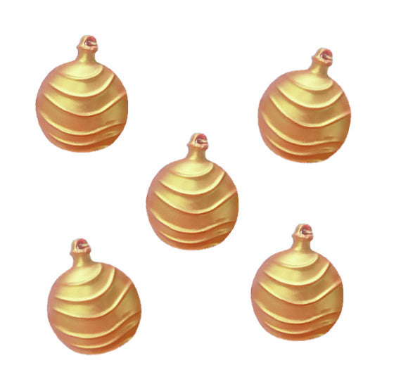 BWB 3 Part Mold: 10052 Wavy Christmas Ball | www.sprinklebeesweet.com