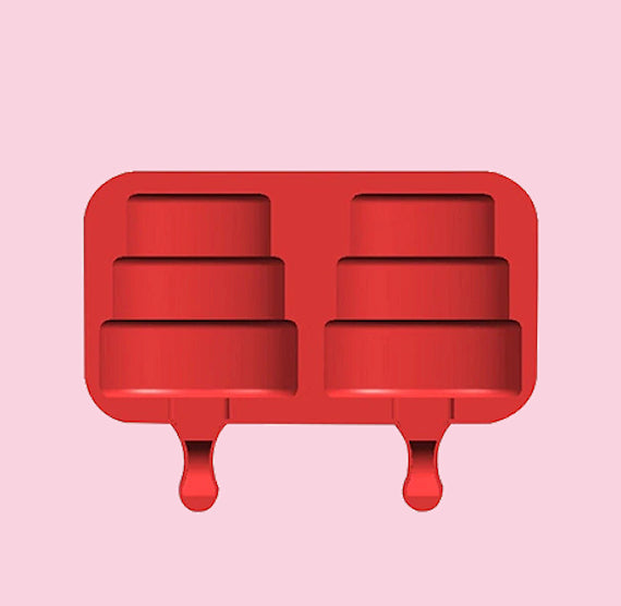 Wedding Cake Cakesicle Mold: 2 Styles | www.sprinklebeesweet.com