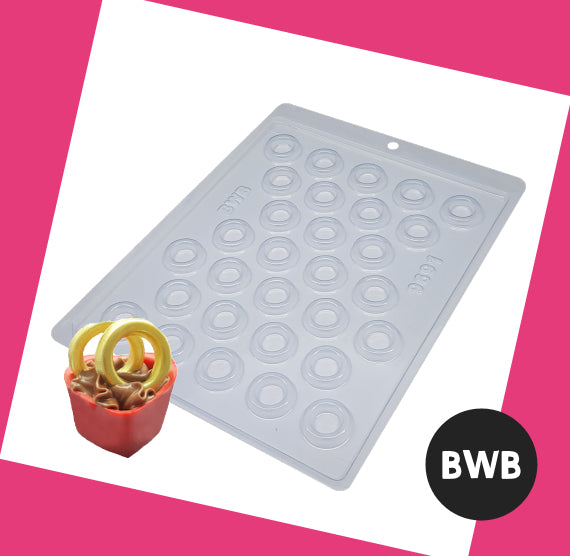 BWB Valentine's Day Mold: 9691 Wedding Rings | www.sprinklebeesweet.com