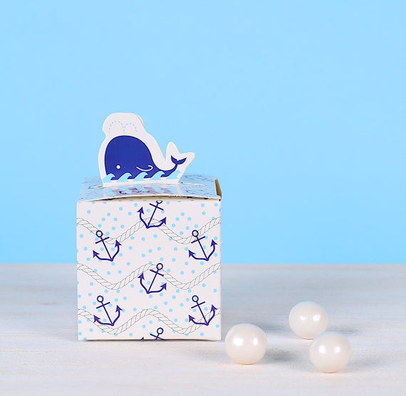 Small Favor Boxes: Whale | www.sprinklebeesweet.com