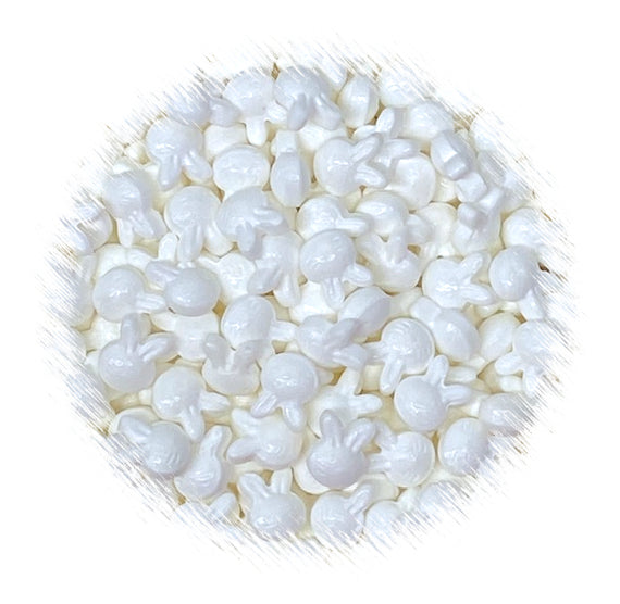 White Bunny Candy Sprinkles | www.sprinklebeesweet.com