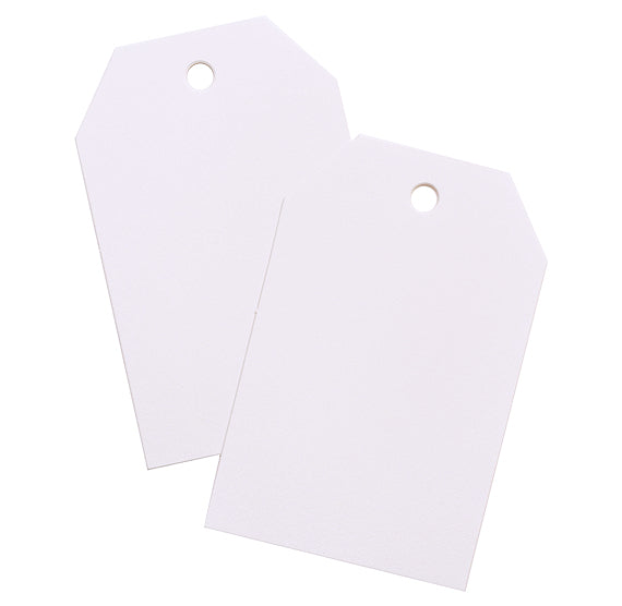 Bazzill Paper GIft Tags: White | www.sprinklebeesweet.com