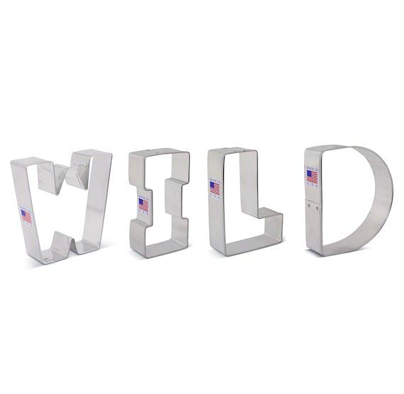 WILD Cookie Cutters Set | www.sprinklebeesweet.com