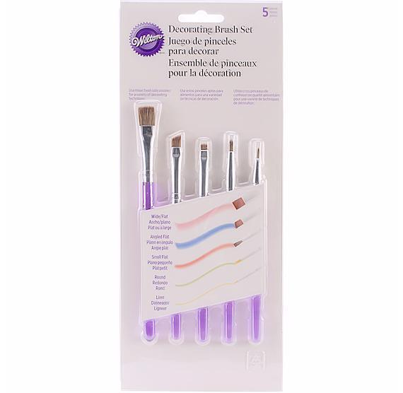 Wilton Cake Decorating Paint Brushes | www.sprinklebeesweet.com
