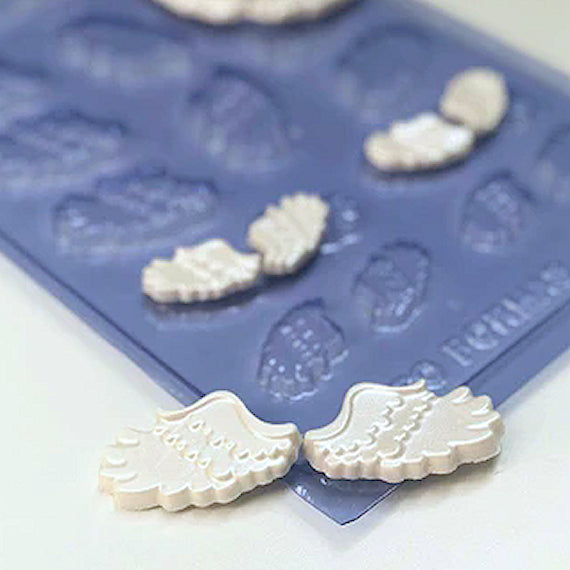 Angel Wings Chocolate Mold | www.sprinklebeesweet.com