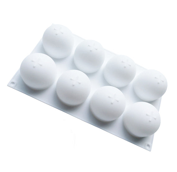 Silicone Sphere Mold: Large 3D Round | www.sprinklebeesweet.com