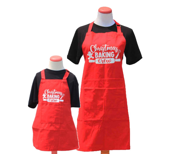 Holiday Apron: Christmas Baking Crew | www.sprinklebeesweet.com