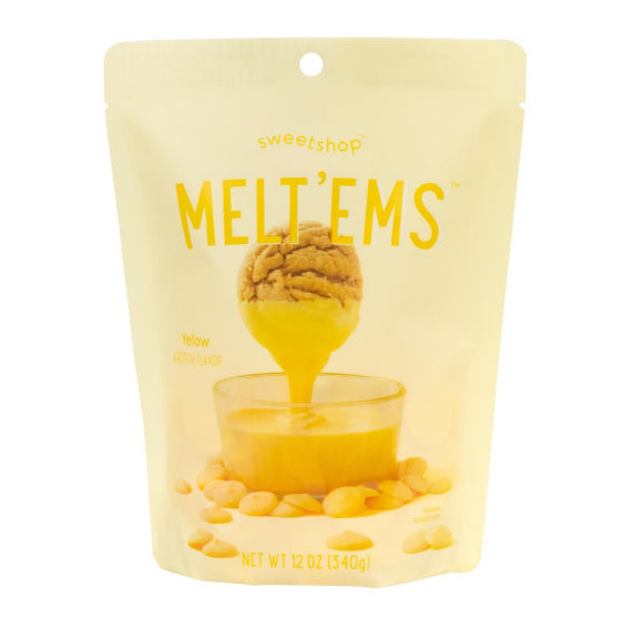 Sweetshop Melt'ems Yellow Candy Coating | www.sprinklebeesweet.com