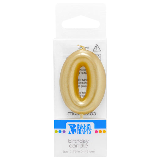 Mini Number Birthday Candles: Gold | www.sprinklebeesweet.com