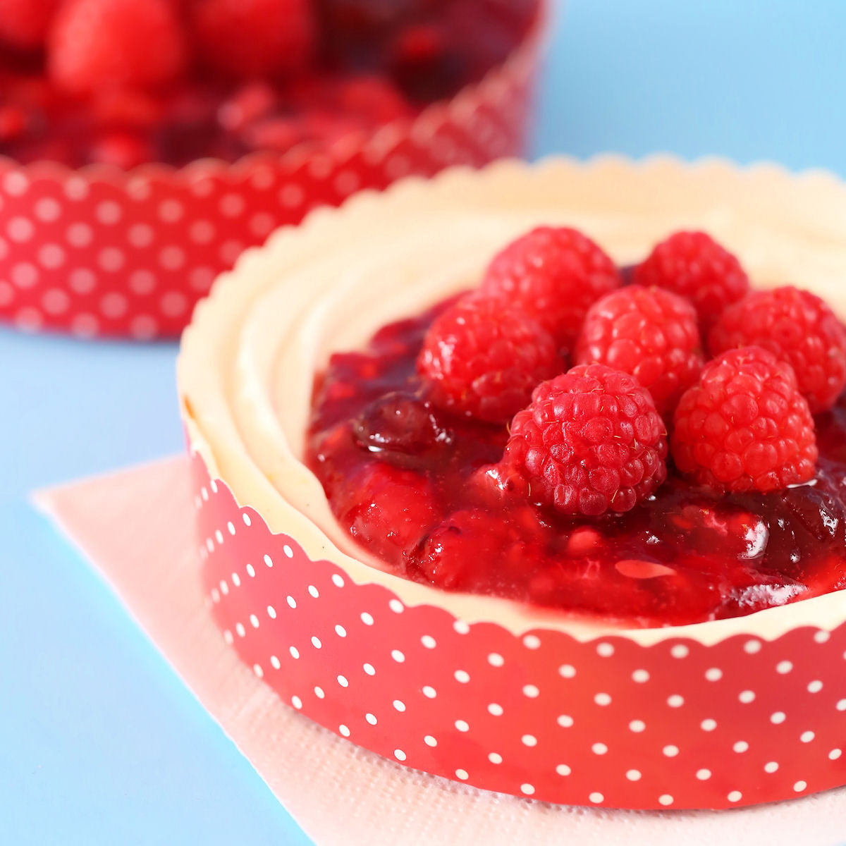 Gluten Free Cran-Raspberry Cheesecake