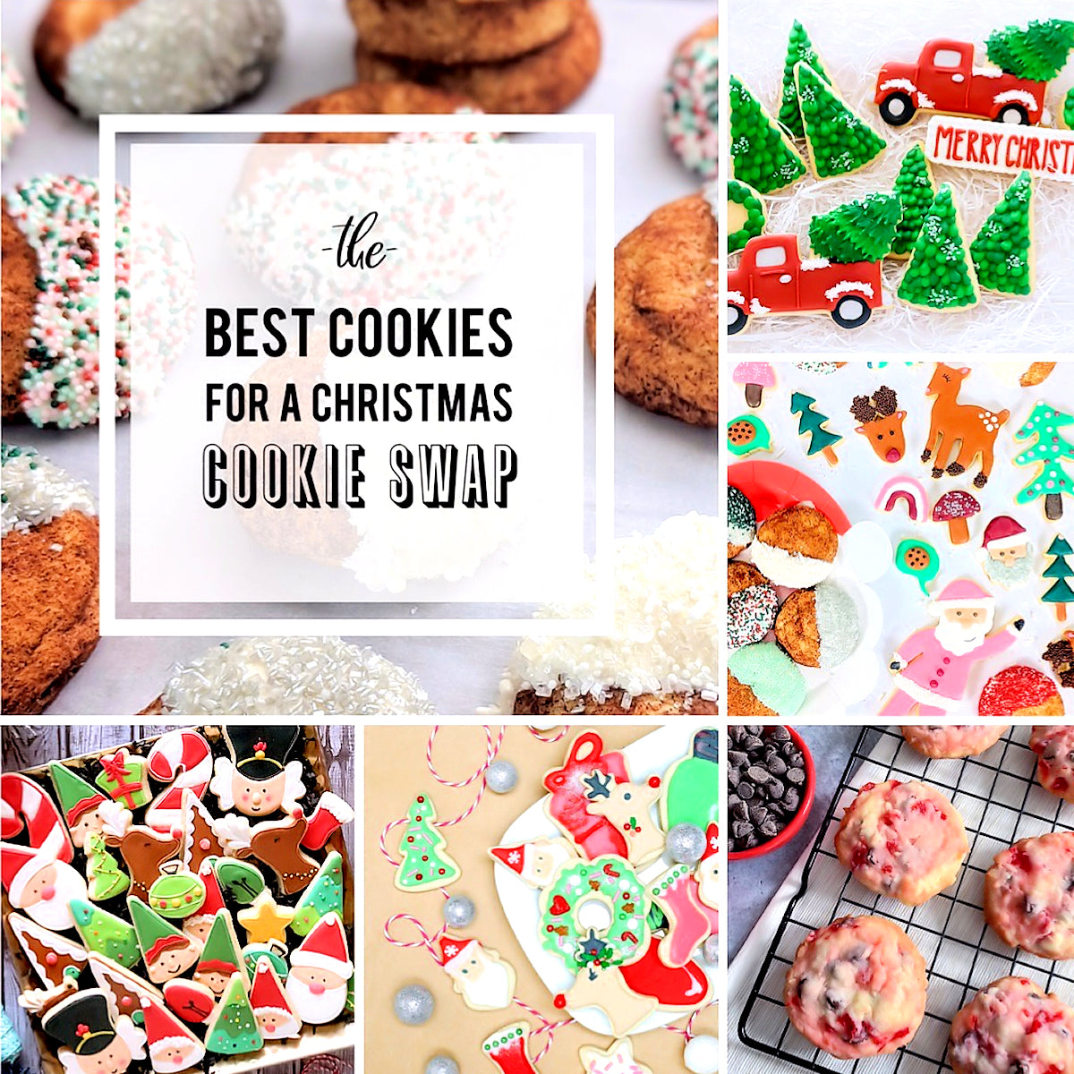 Best Cookies for A Christmas Cookie Swap