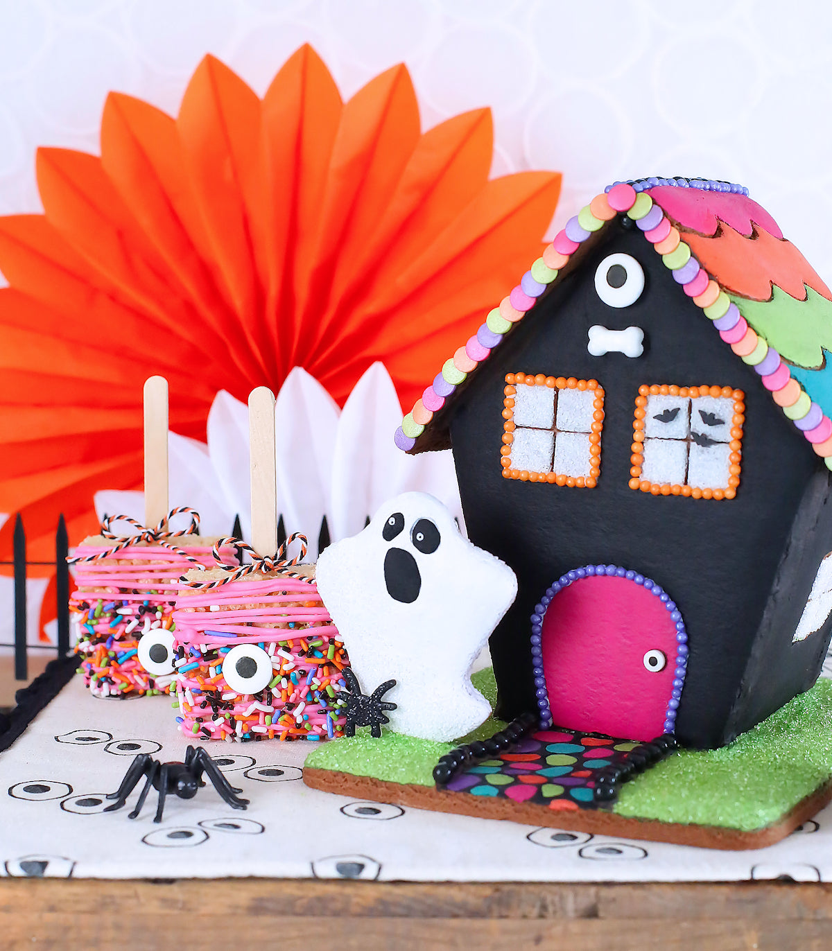 Cookie Haunted House Halloween Party Display