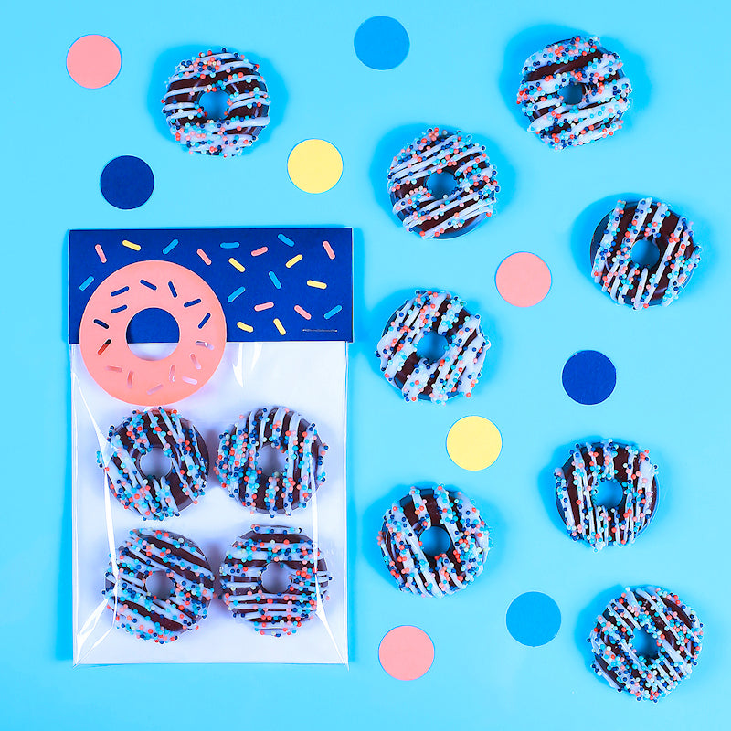 Chocolate Donut Party Favors