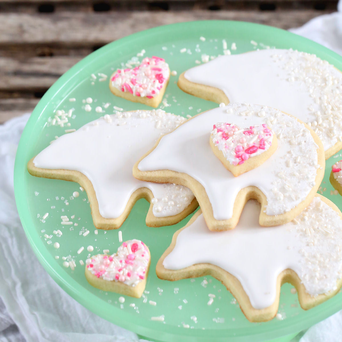 Polar Bear Sugar Cookies
