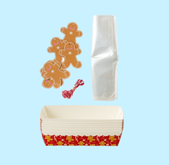Shop Mini Loaf Pan Kit with Brown Loaf Pans, Bags and Ties Set of 16 –  Sprinkle Bee Sweet