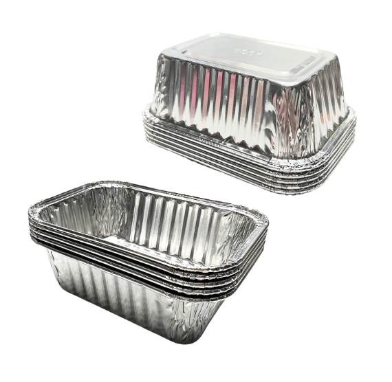 BULK Mini Foil Loaf Pans: Silver - 100 COUNT | www.sprinklebeesweet.com