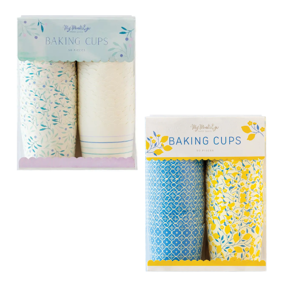 MME Baking Cup Bakers Bundle 10 Pack: Blue & Sage | www.sprinklebeesweet.com