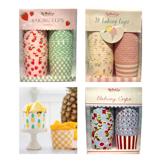 MME Baking Cup Bakers Bundle 10 Pack: Fruits & Fun | www.sprinklebeesweet.com