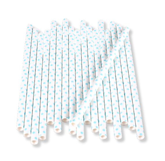 Light Blue Cake Pop Sticks: Polka Dots | www.sprinklebeesweet.com