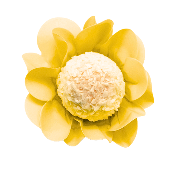 Yellow Blossom Flower Candy Cups | www.sprinklebeesweet.com