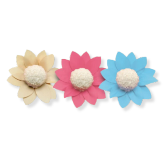 Lotus Flower Candy Cups: White