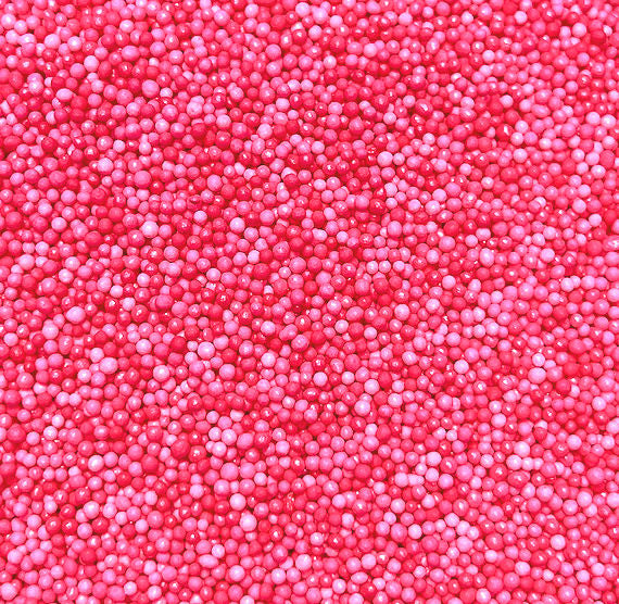 Ombré Nonpareils Mix: Classic Pink - NEW SIZE | www.sprinklebeesweet.com