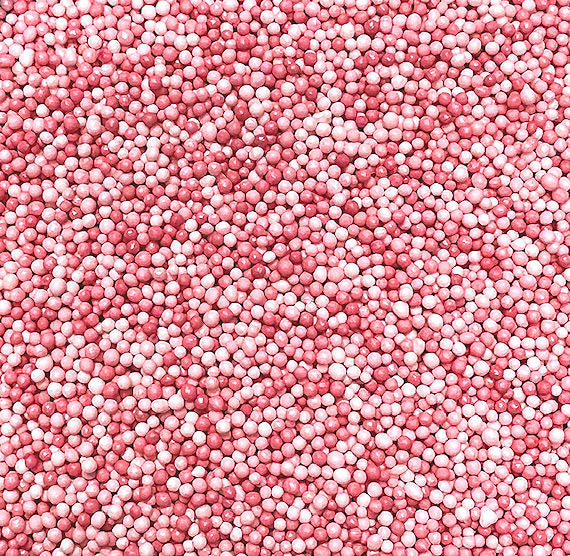 Ombré Nonpareils Mix: Mauve Pink - NEW SIZE | www.sprinklebeesweet.com