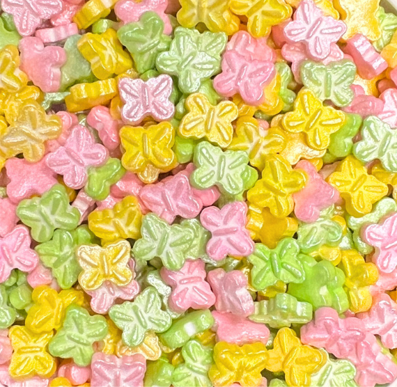 Shimmer Butterfly Candy Sprinkles | www.sprinklebeesweet.com